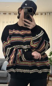 تصویر بافت وینتیج - مشکی 