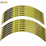 تصویر خرید پد و برچسب دور رینگ موتور سیکلت BAJAJ مدلgold 33 