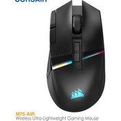 تصویر ماوس بی سیم گیمینگ کورسیر مدل DARKSTAR RGB Corsair DARKSTAR WIRELESS RGB MMO Gaming Mouse