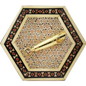 تصویر جا قلمی شش گوش تک قیف 