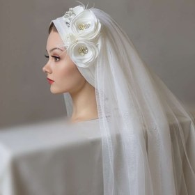 تصویر توربان مجلسی سفید 