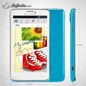 تصویر گوشی آلکاتل وان تاچ اسکرایب ایزی 8000D | ظرفیت 4 گیگابایت ا Alcatel One Touch Scribe Easy 8000D | 4GB Alcatel One Touch Scribe Easy 8000D | 4GB