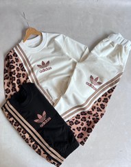 تصویر ست بلوز و شلوار دخترانه چاپ میکی تک رنگ (عمده)-۹۱۰۰ 