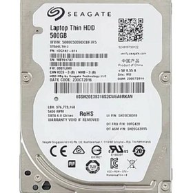 تصویر هارد دیسک ۵۰۰ گیگابایت سی گیت مدل ST500V000 SATA 