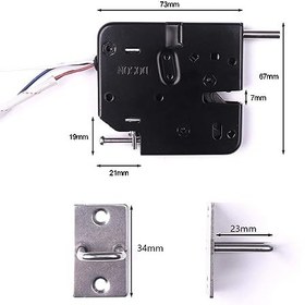 تصویر قفل برقی 