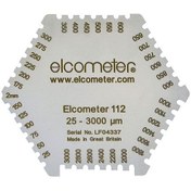 تصویر ضخامت سنج رنگ تر الکومتر انگستان مدل Elcometer 112 ا Elcometer 112 wet film comb Elcometer 112 wet film comb