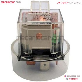 تصویر رله فن کلاهدار شیشه ای (رله گرد) پژو ۴۰۵ و پارس و سمند ا Electrical components Electrical components