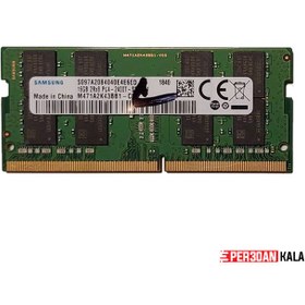 تصویر رم لپ تاپ DDR4 تک کاناله 2400 مگاهرتز CL17 سامسونگ مدل PC4 ظرفیت 16 گیگابایت 