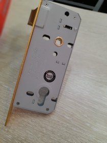 تصویر قفل دستگیره دو تکه درب چوبی مدل لوکس 