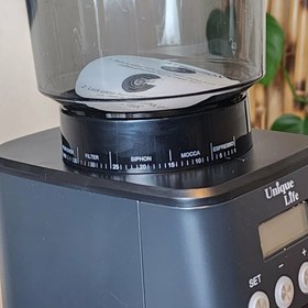 تصویر آسیاب قهوه یونیک مدل ULCG019S لمسی 