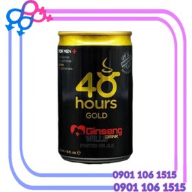 تصویر نوشیدنی انرژی زا جنسینگ 48 ساعته طلایی 100 میل Ginseng 48 Hours Gold Drink 