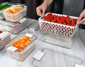 تصویر باکس نگهدارنده میوه و سبزیجات هوم کت - کوچک ۵۰۰ گرم 