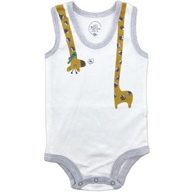 تصویر لباس زیر دکمه دار (بادی) رکابی نوزاد پسرانه طرح فرندز نیلی Nili Friends ا Nili Friends Baby Boy Sleeveless Bodysuit Nili Friends Baby Boy Sleeveless Bodysuit