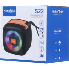 تصویر اسپیکر بلوتوثی هاینو تکو مدل S2 Hainoteko S2