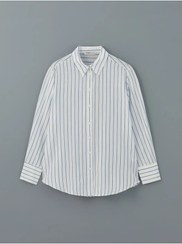 تصویر پیراهن زنانه کلاسیک خطی LCWAIKIKI | LC Waikiki | 895970623 | اورجینال 