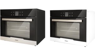 تصویر فربرقی دیجیتال ایتالوکس (فن دار - استیل) - مدل (5050) - مشکی Toaster oven - (5050)