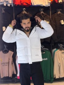 تصویر کاپشن دیزل 102 - سفید / XL 