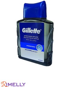 تصویر محلول افتر شیو ژیلت (Gillette) مدل Storm Force حجم 100 میلی‌لیتر ژیلت بعد از اصلاح