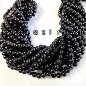 تصویر مروارید مشکی سنگی در سه سایز 