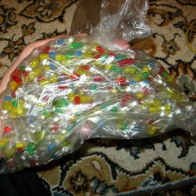 تصویر دیود ال ای دی بسته ۱۰۰۰ عددی 