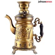 تصویر سماور ذغالی شکاری shekari Charcoal samovar