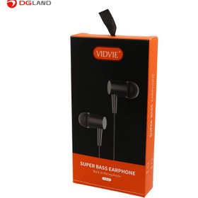 تصویر هندزفری سیمی ویدوی مدل Vidvie Super Bass Earphone HS632 