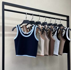 تصویر تاپ کراپ کبریتی فری سایز ۳۶ تا ۴۲ 