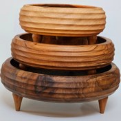 تصویر ست پذیرایی چوبی 