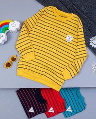 تصویر بلوز تک پسرانه سایز 65 رنگ زرد 