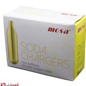 تصویر کپسول شارژ سودا ساز MOSA بسته 10 عددی 