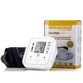 تصویر فشارسنج دیجیتالی بازویی آرم استایل غیر سخنگو Arm Style Digital Blood Pressure Monitor