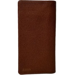 تصویر کیف پول کتی مردانه طرح زرین چرم طبیعی 