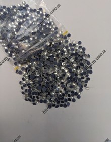 تصویر نگین حرارتی dmc نقره ای 