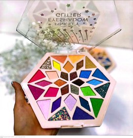 تصویر سایه 30 رنگ فانتزی Gliter