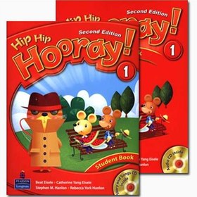 تصویر کتاب دانش آموز و کار هیپ هیپ هورای 1 ویرایش دوم Hip Hip Hooray 1 Second Edition Student & Work Book