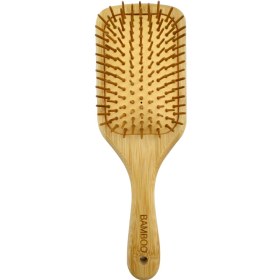 تصویر برس مو مدل چوبی بامبو 