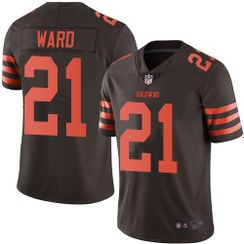 تصویر تیشرت راگبی Cleveland اورجینال WARD #21 #21 Football Cleveland ...t-shirt ‏