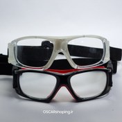 تصویر عینک فوتبال نشکن کش دار مدل 11232 