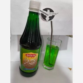 تصویر سیروپ (شربت) 800میل با طعم بستنی روح افزا رضوان Ice cream syrup Rizwan 