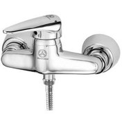 تصویر شیر توالت قهرمان مدل ایتالیایی کروم 