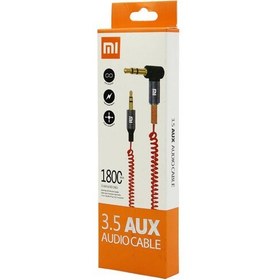 تصویر کابل AUX فنری شیائومی AUX AUDIO CABLE