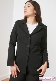 تصویر خرید پستی ژاکت زنانه برند ترندیول میلا رنگ مشکی کد ty73293416 