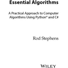 خرید و قیمت Essential Algorithms. A practical Approach to Computer ...