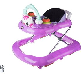 تصویر روروئک ارابه مدل کیتی Kitty با تشک Arrabeh Kitty Baby Walker