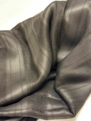 تصویر شال زنانه مدل راه راه کد ۱۰۰۷ - مشکی 