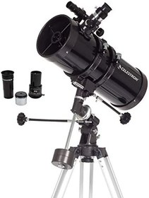 تصویر تلسکوپ بازتابی سلسترون مدل 127EQ محصول برند PowerSeeker. 