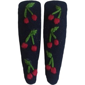 تصویر گیره سر گلدوزی آلبالو 