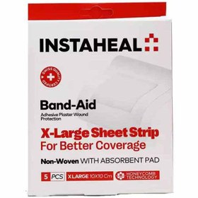 تصویر پانسمان سایز 10*10 اینستاهیل 5 عددی Band-Aid 10*10 Instaheal 5 Pices