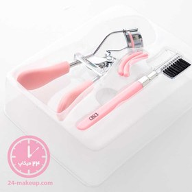 تصویر ست فرمژه و برس ابرو DSD مدل EC-300 DSD Eyelash Curler and Eyebrow Brush Set Model EC-300