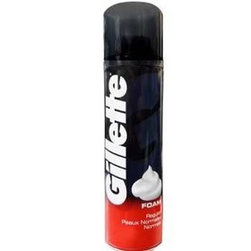 تصویر فوم اصلاح مردانه ژیلت مدل معمولی حجم ۲۰۰ میل gillette | 7702018980925